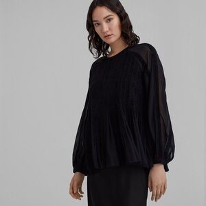 Club Monaco NWT Textured Zig Zag chemise